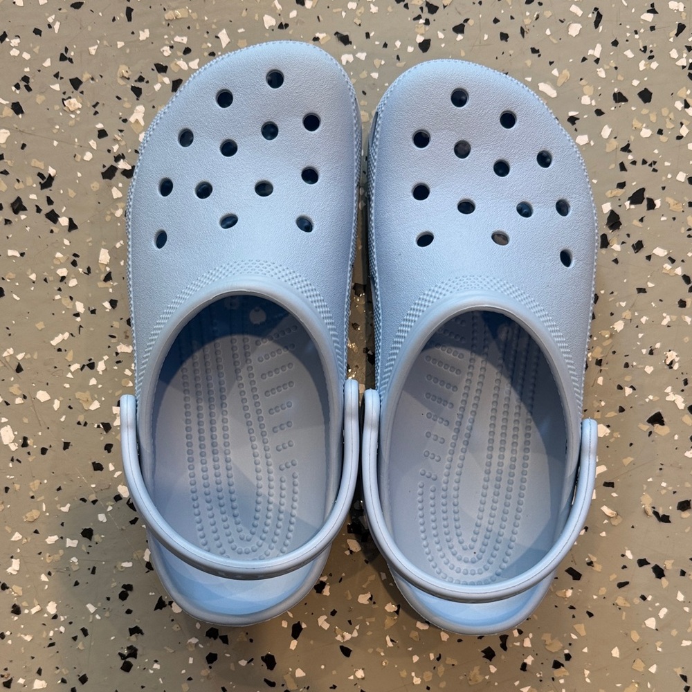 CROCS Light Blue Clog Shoes